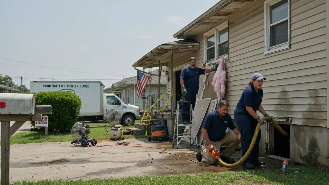 Water Damage Repair in Bradford, IA near me